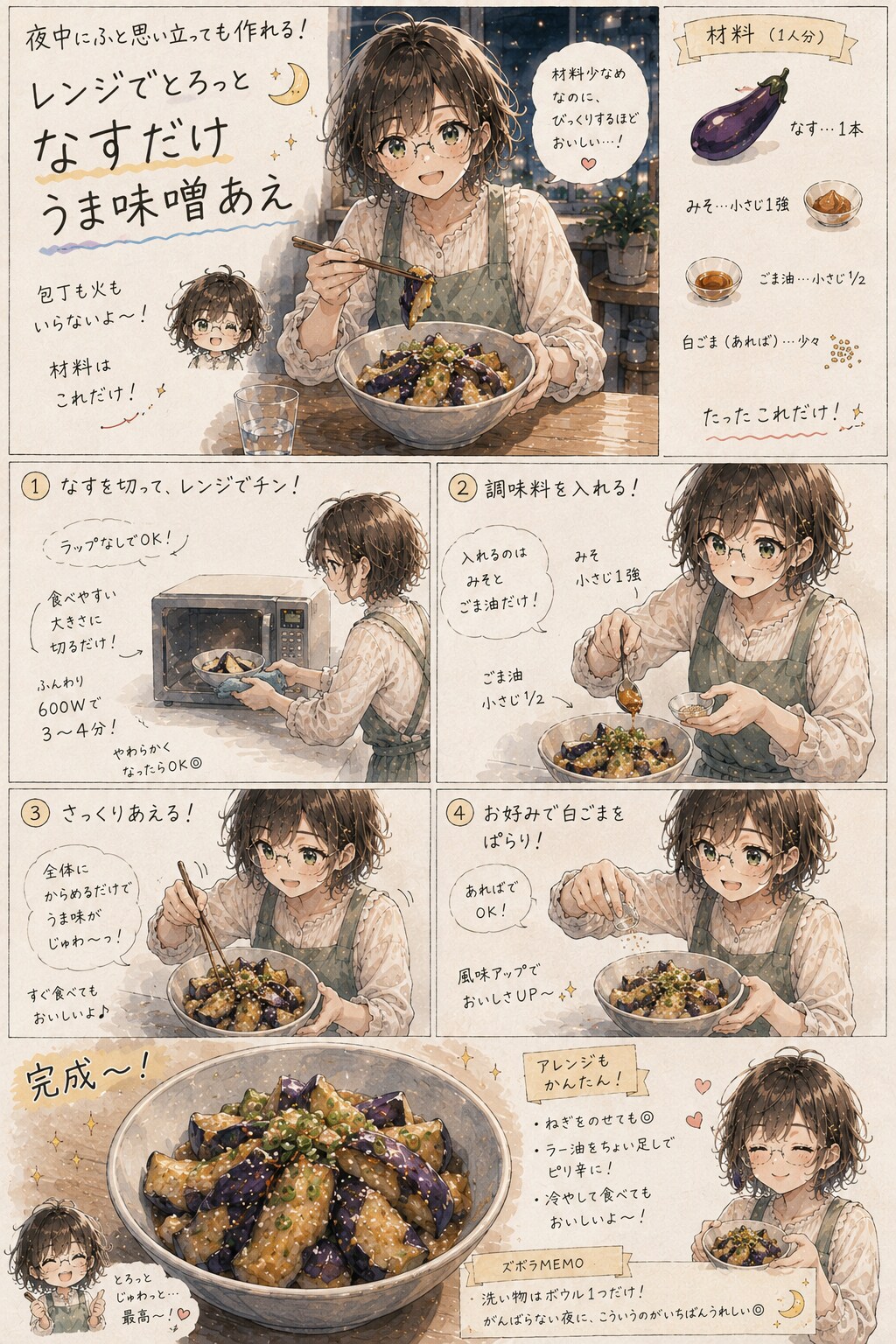 うちの子あみの簡単レシピ集。 | の人気AIイラスト・グラビア