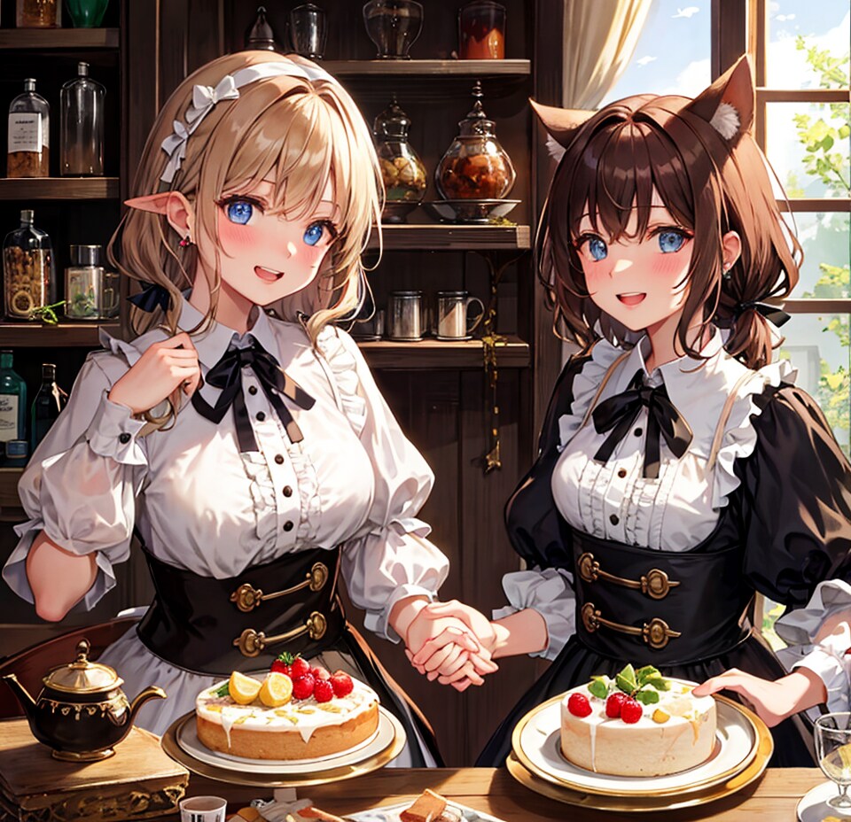 絡み合う手