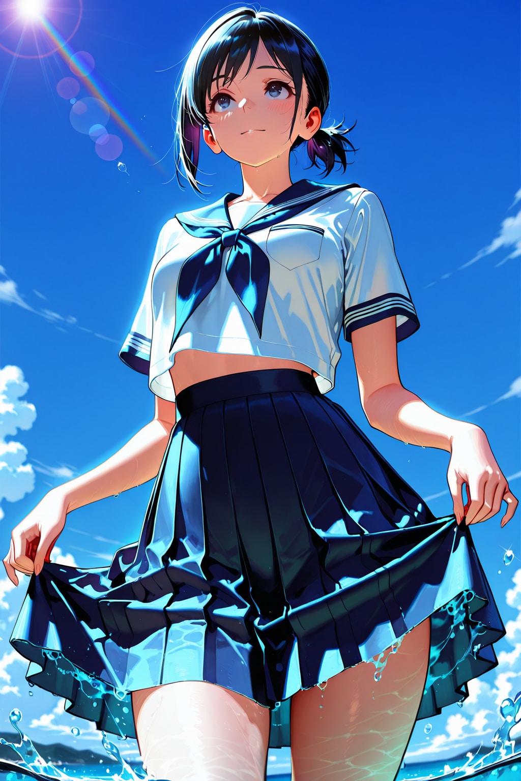 水あそび