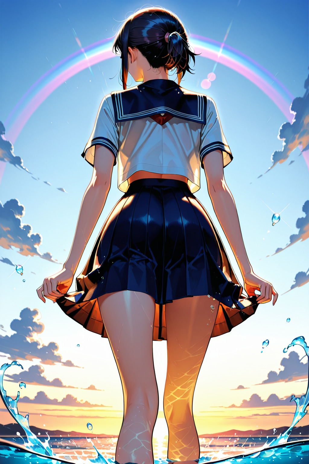 水あそび