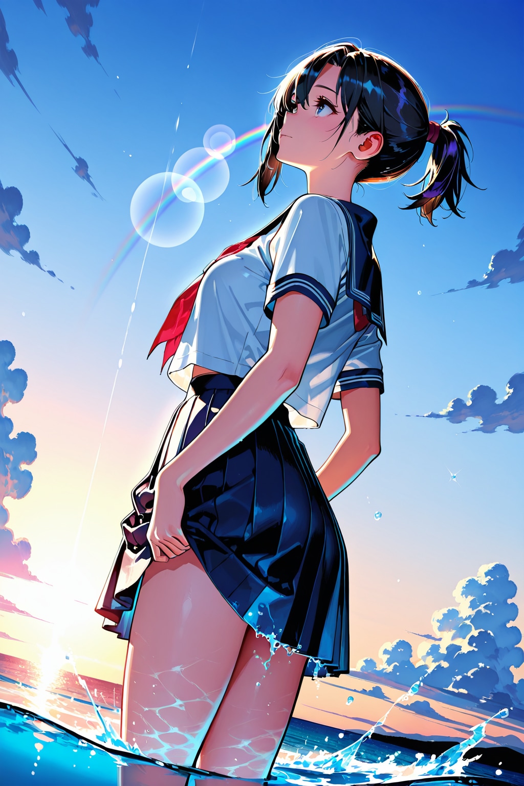 水あそび