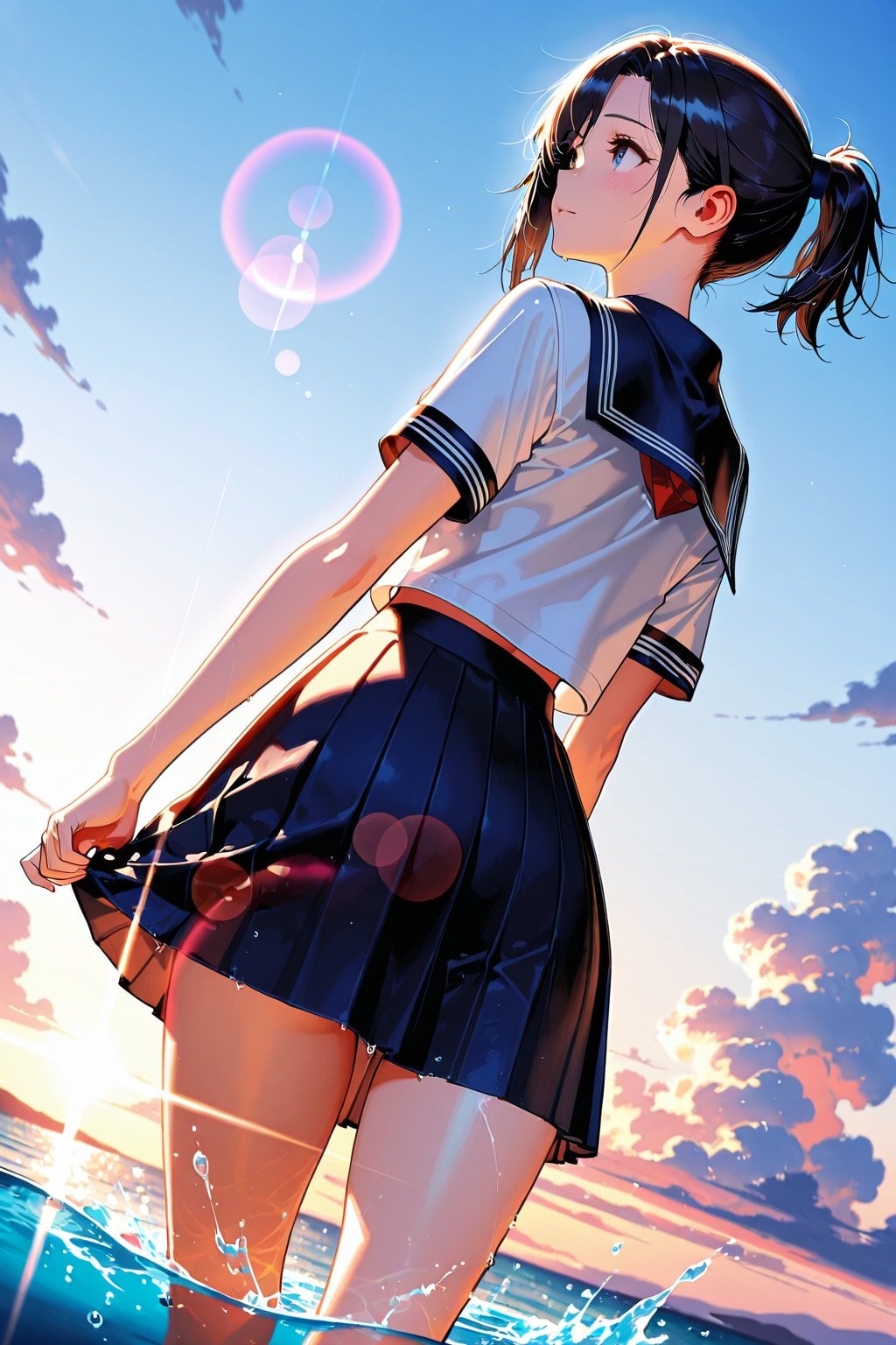 水あそび
