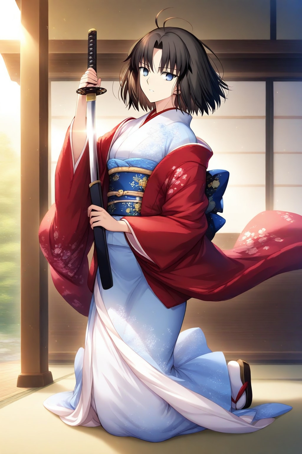 【両儀 式】ポーズ違いの作品