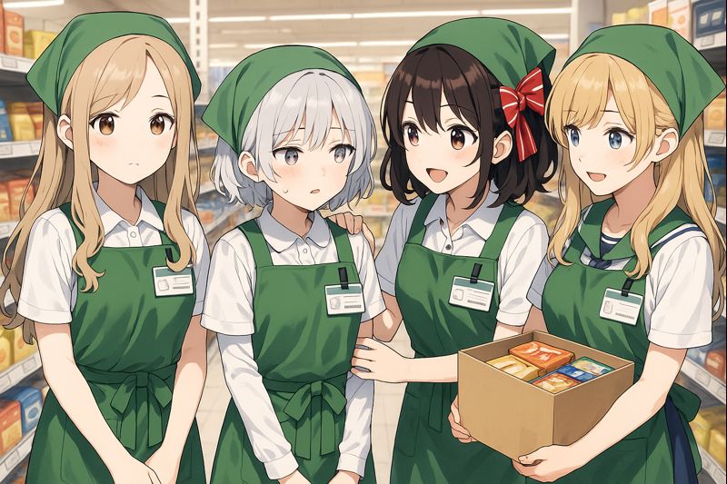 スーパーちちぷいの新人
