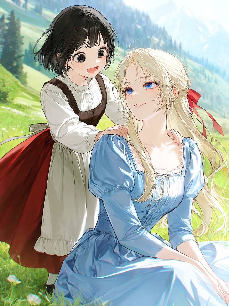 アルムの山 | の人気AIイラスト・グラビア