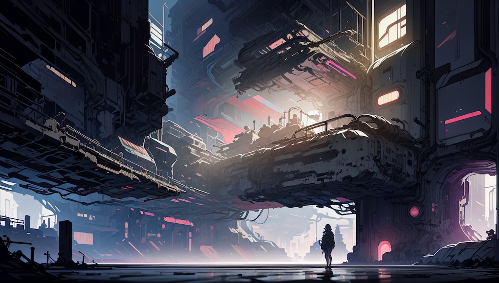 鋼の窟、鉄の空