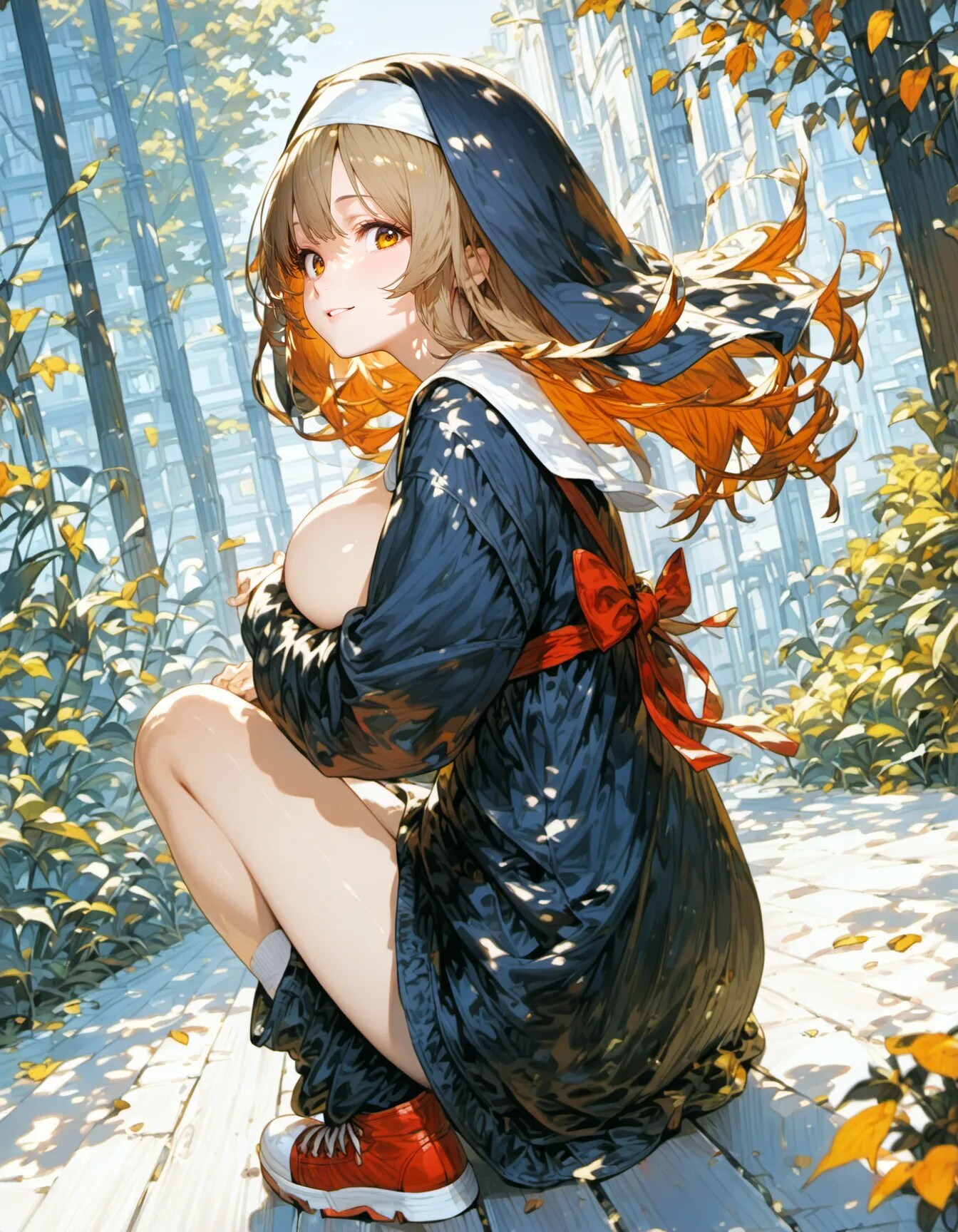 The Path of Falling Gold