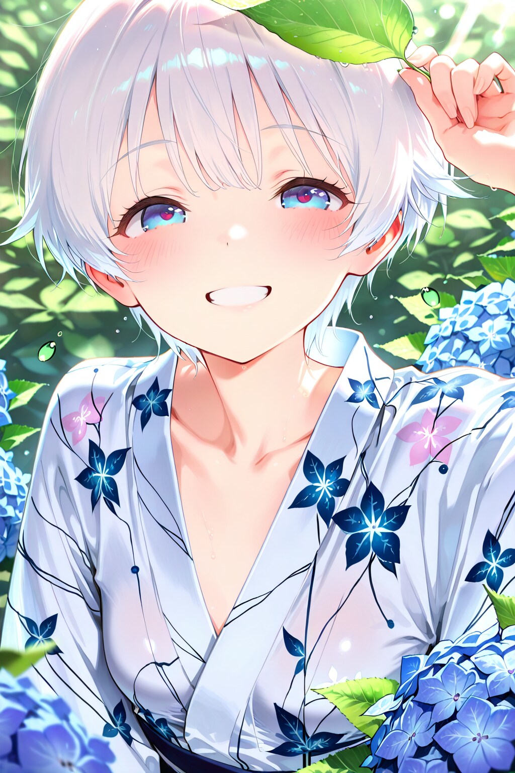 紫陽花綺麗に咲いたね〜