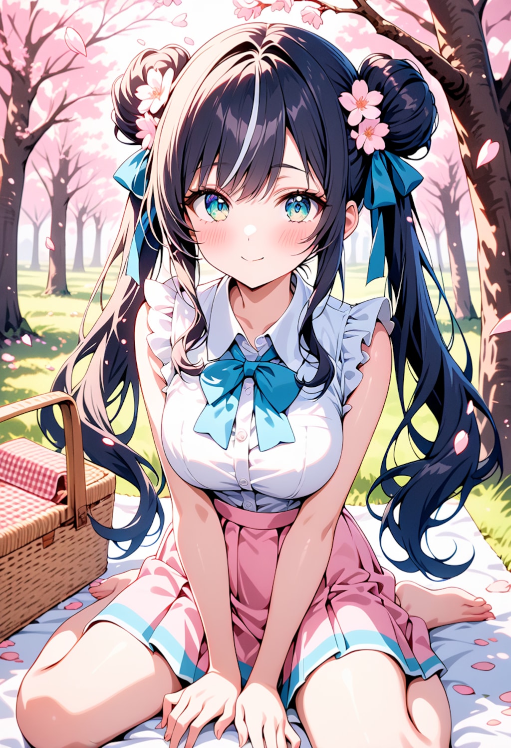 うちの子たちとピクニック