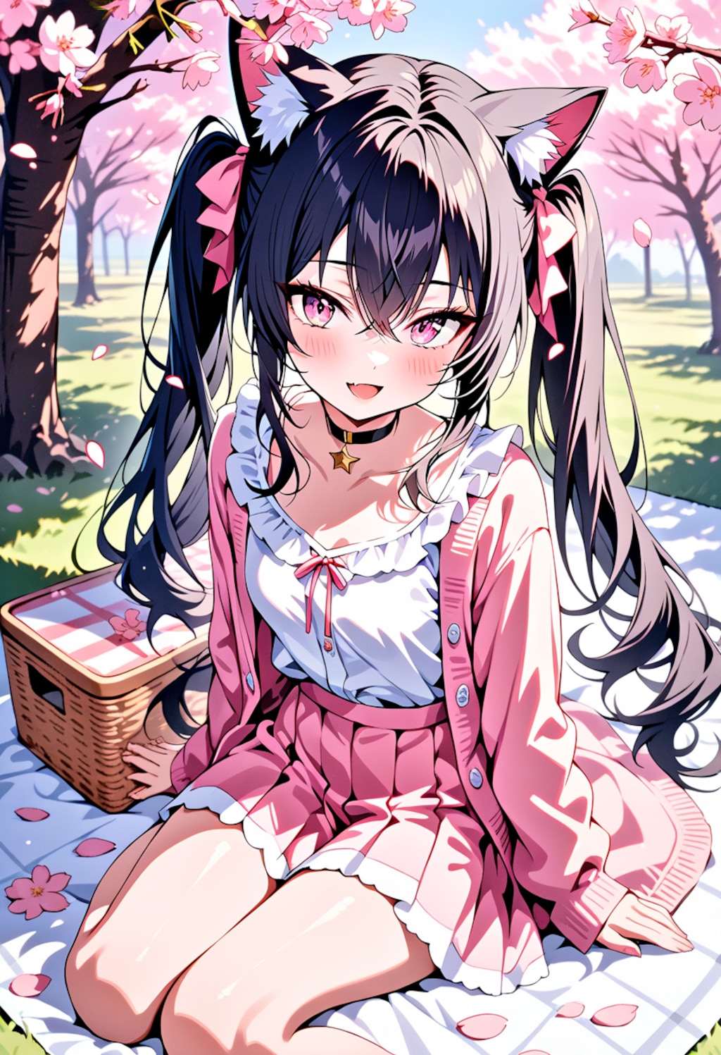 うちの子たちとピクニック