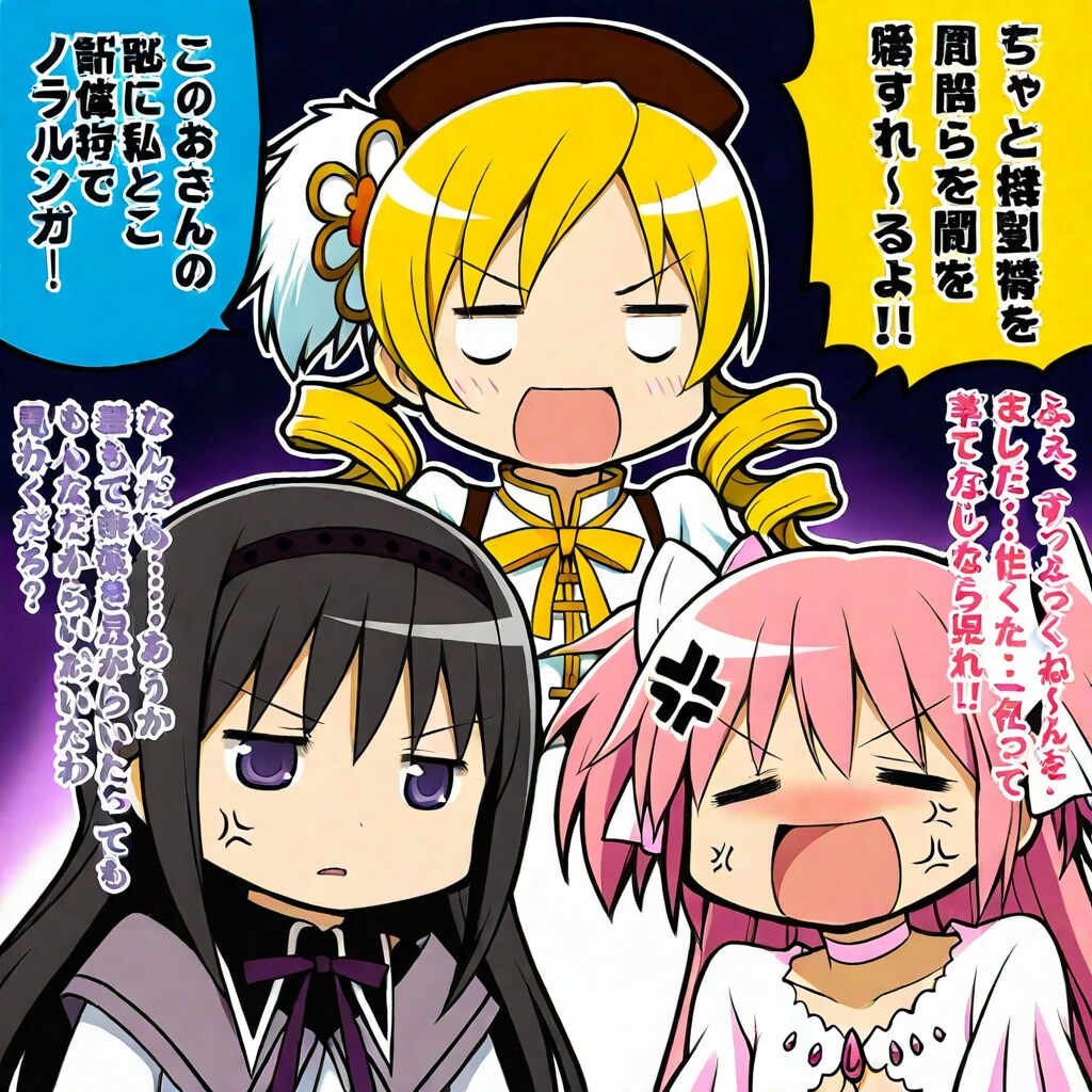 まどマギの喧嘩