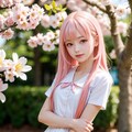 女子高生と春② 2枚目