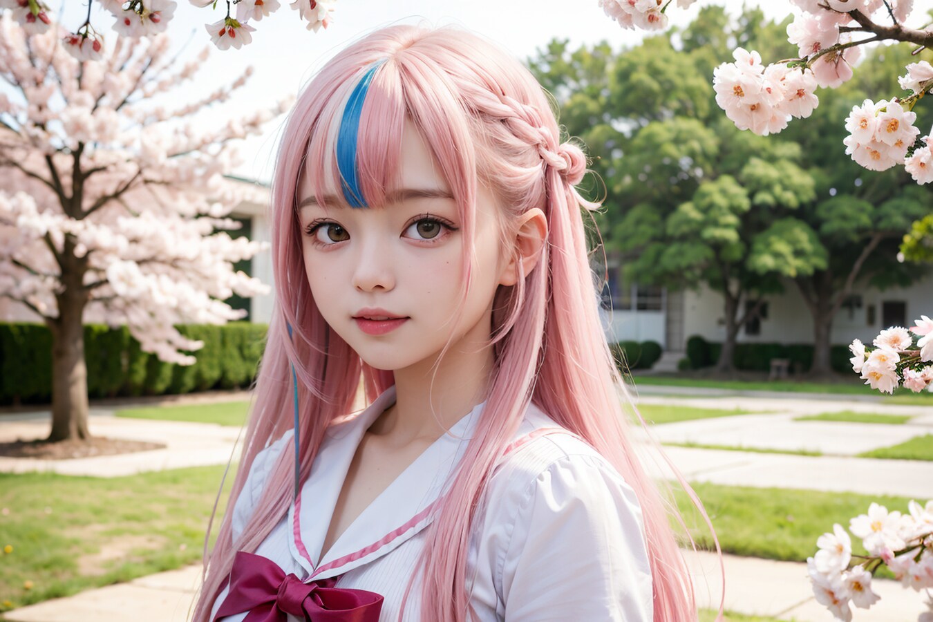 女子高生と春②