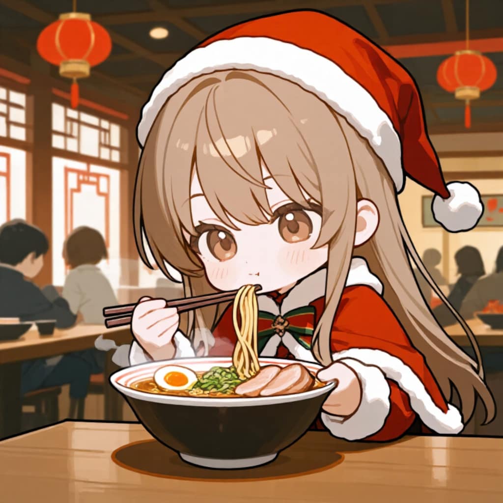 シメはラーメン！