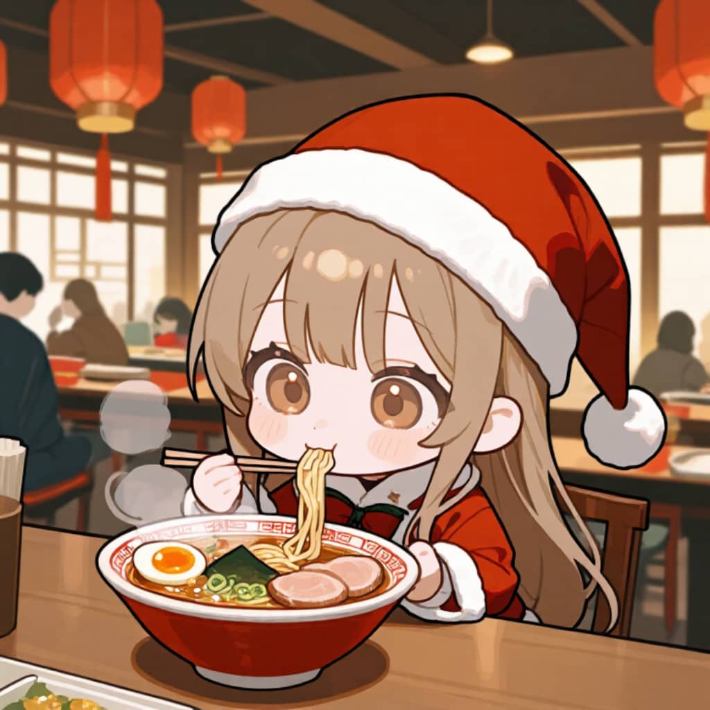 シメはラーメン！