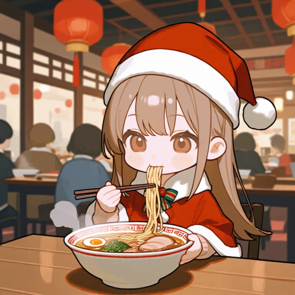 シメはラーメン！