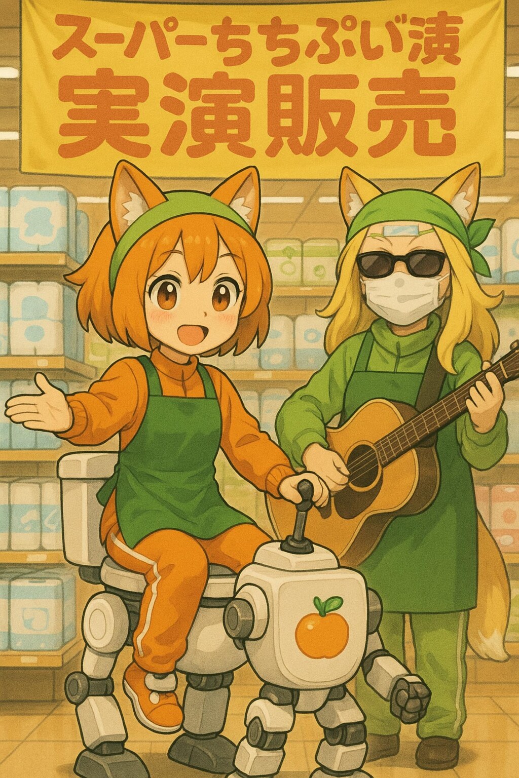 小説『便機レロボ実演販売』【ニャンノ世界】