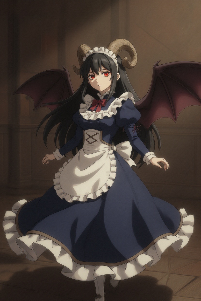 サキュバスのメイドさん