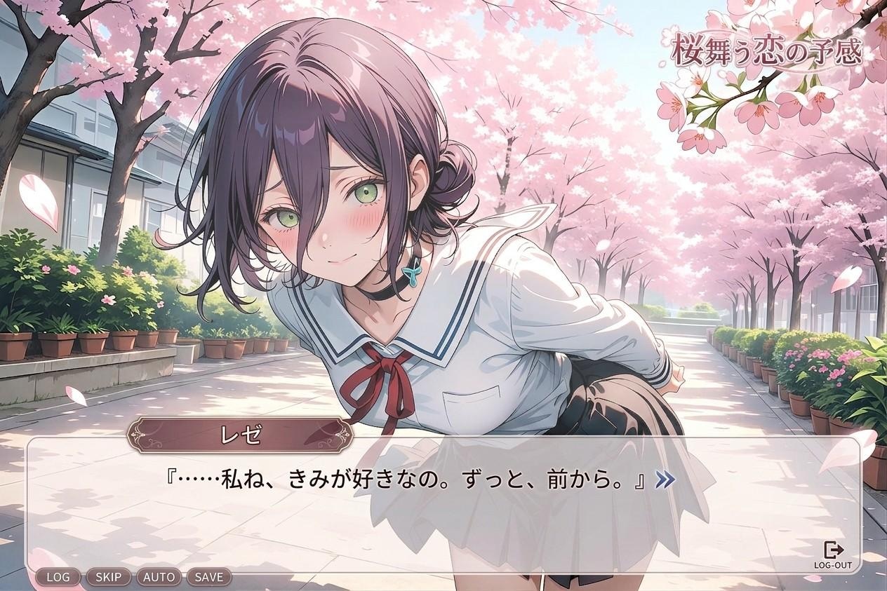 桜舞う恋の予感