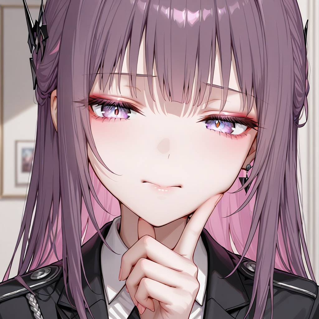 無表情ほっぺムニムニ