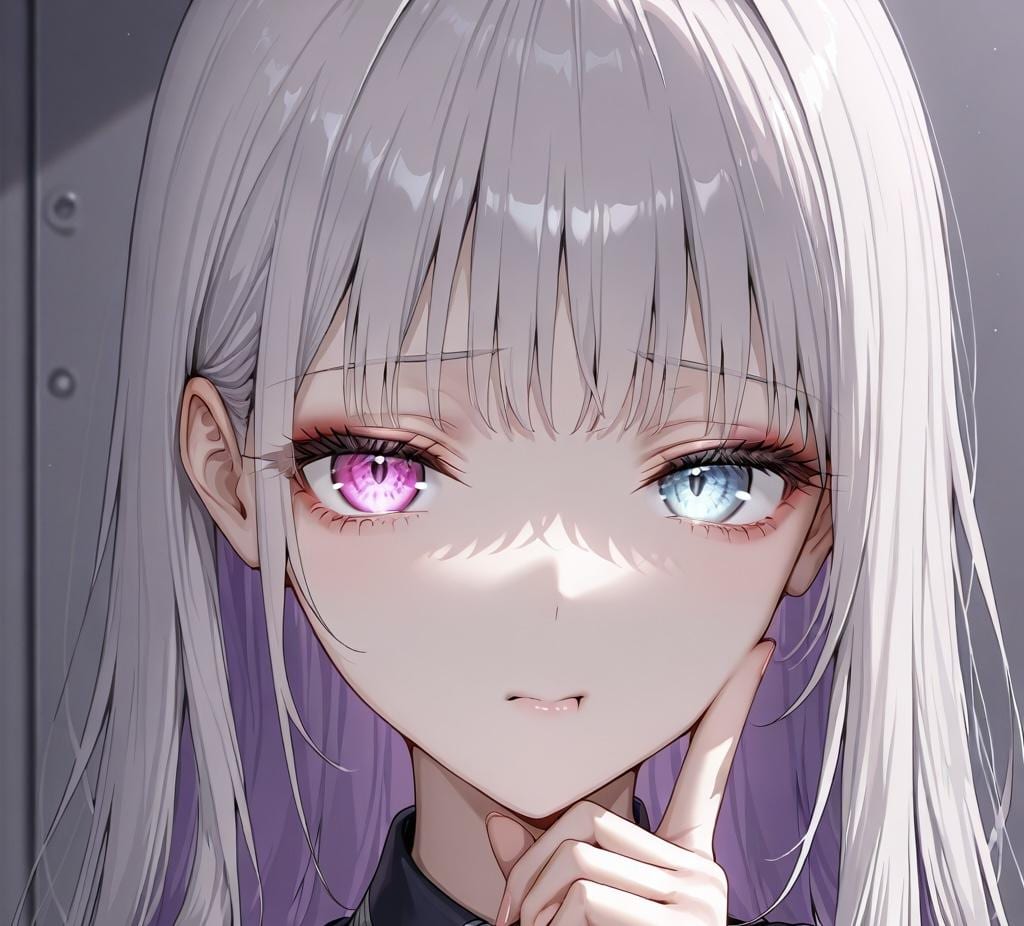 無表情ほっぺムニムニ