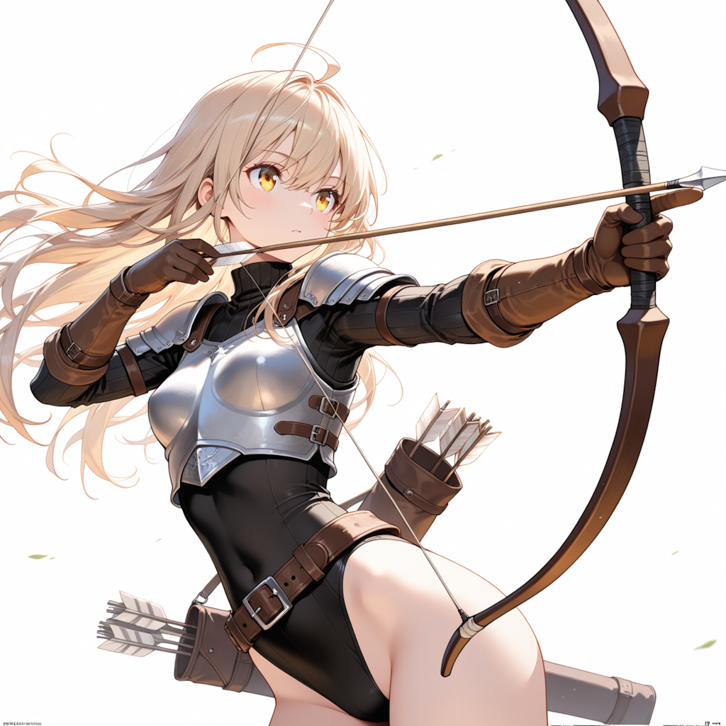 弓兵 #穂摘かな