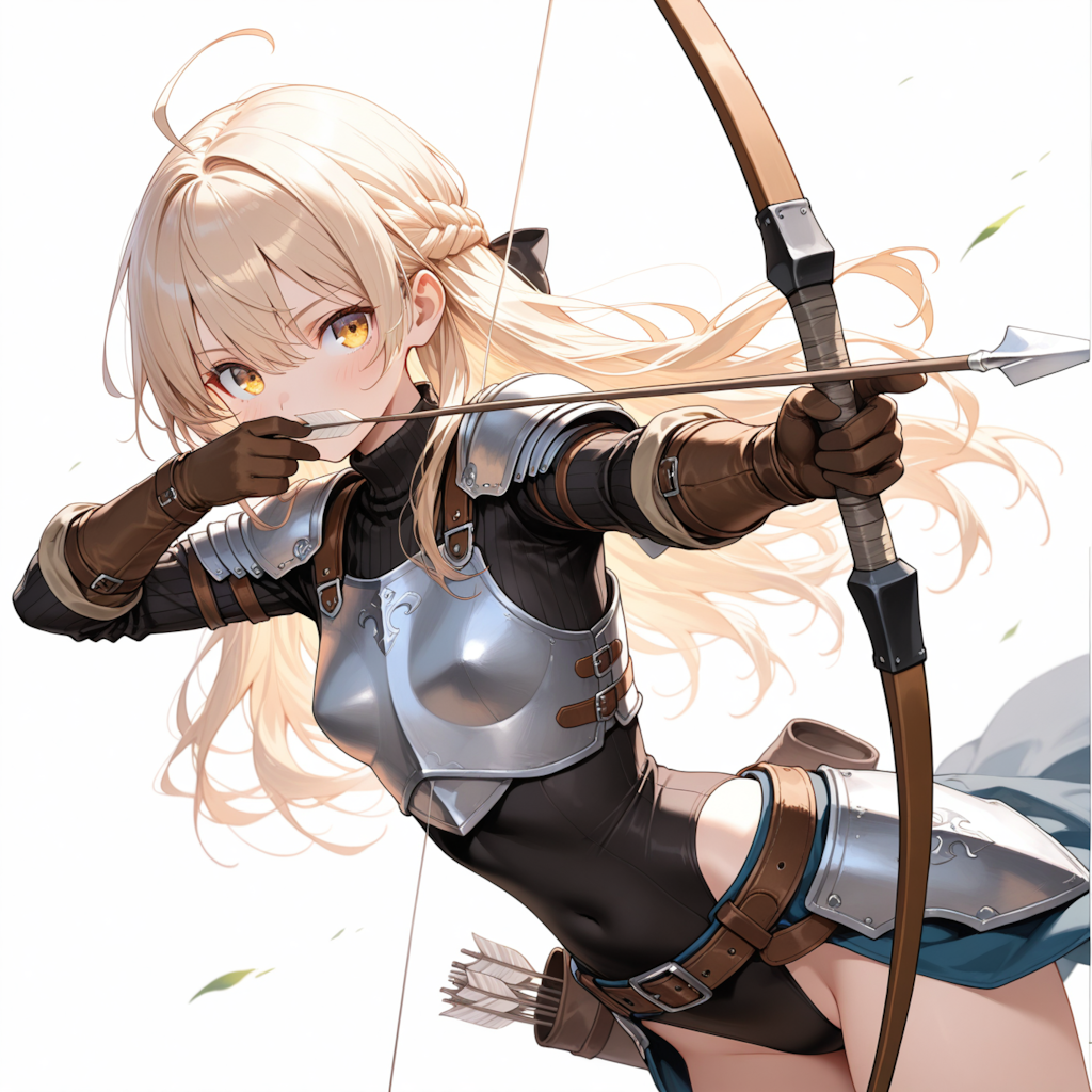 弓兵 #穂摘かな