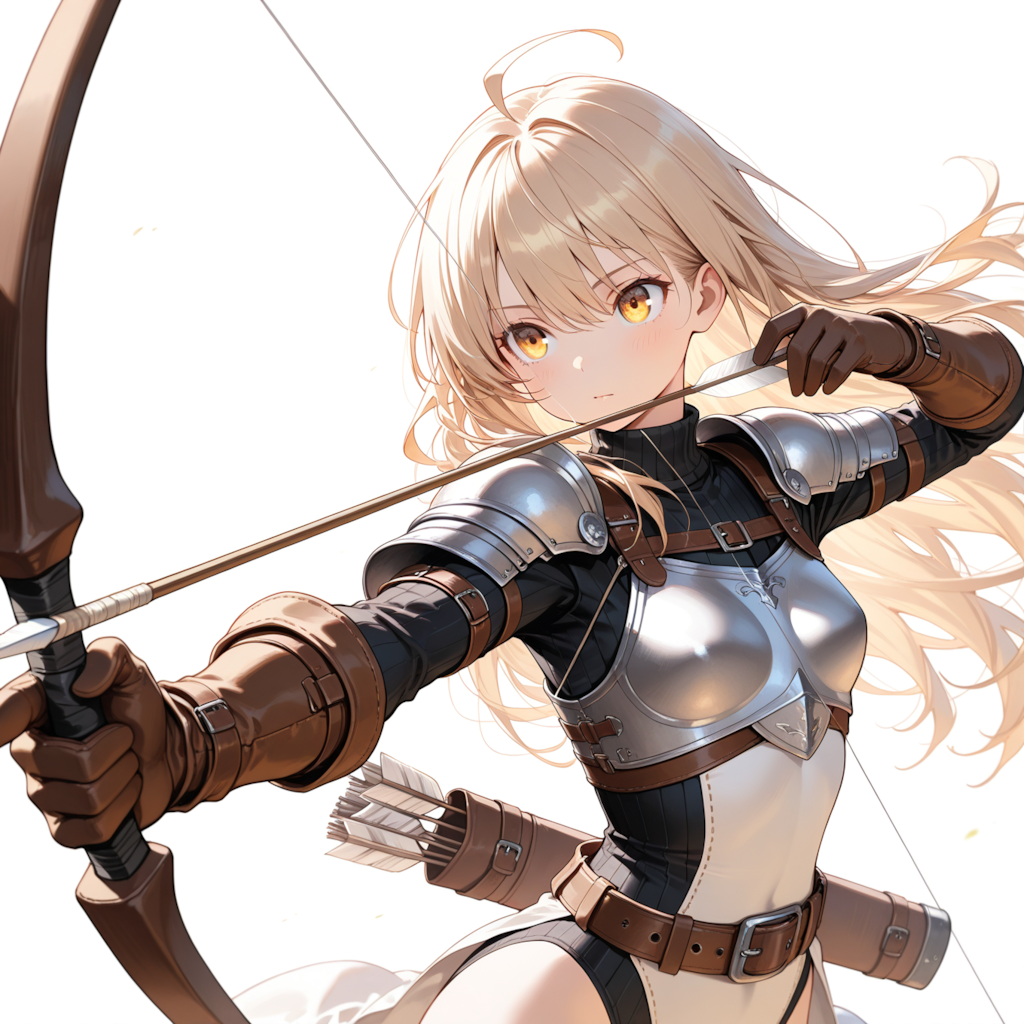 弓兵 #穂摘かな