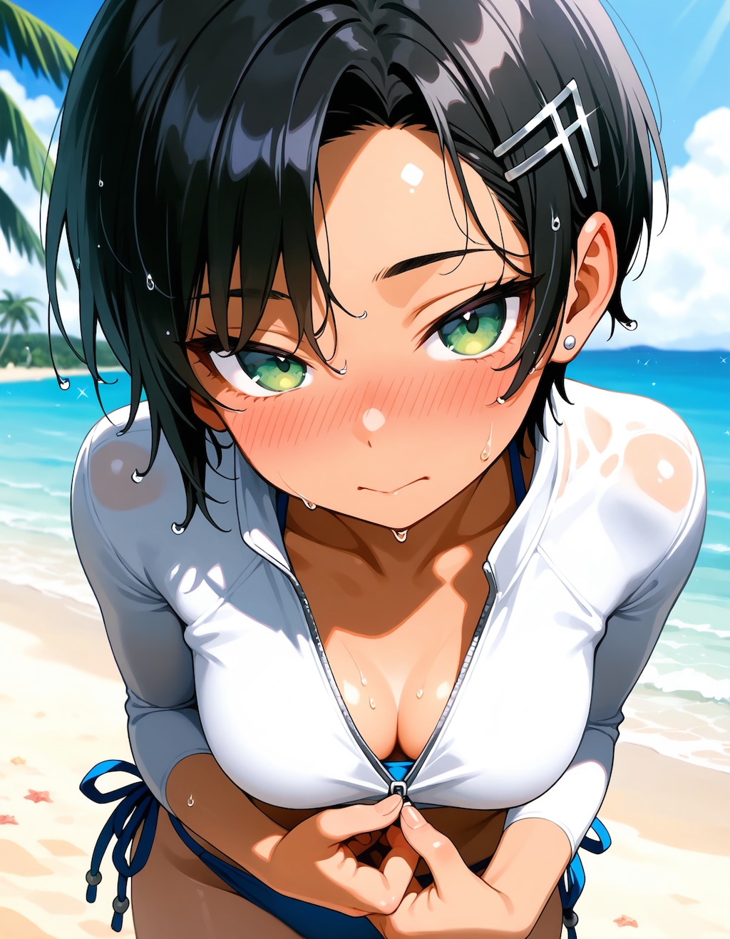 あんまり見るなよー