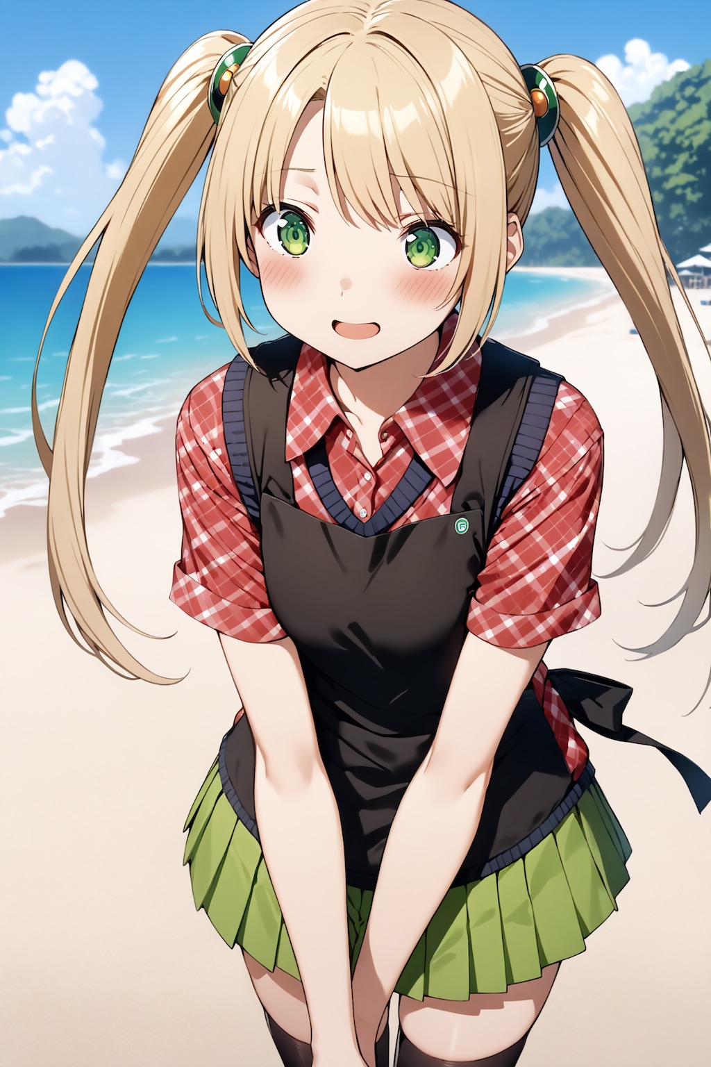 ビーチのつくもたん