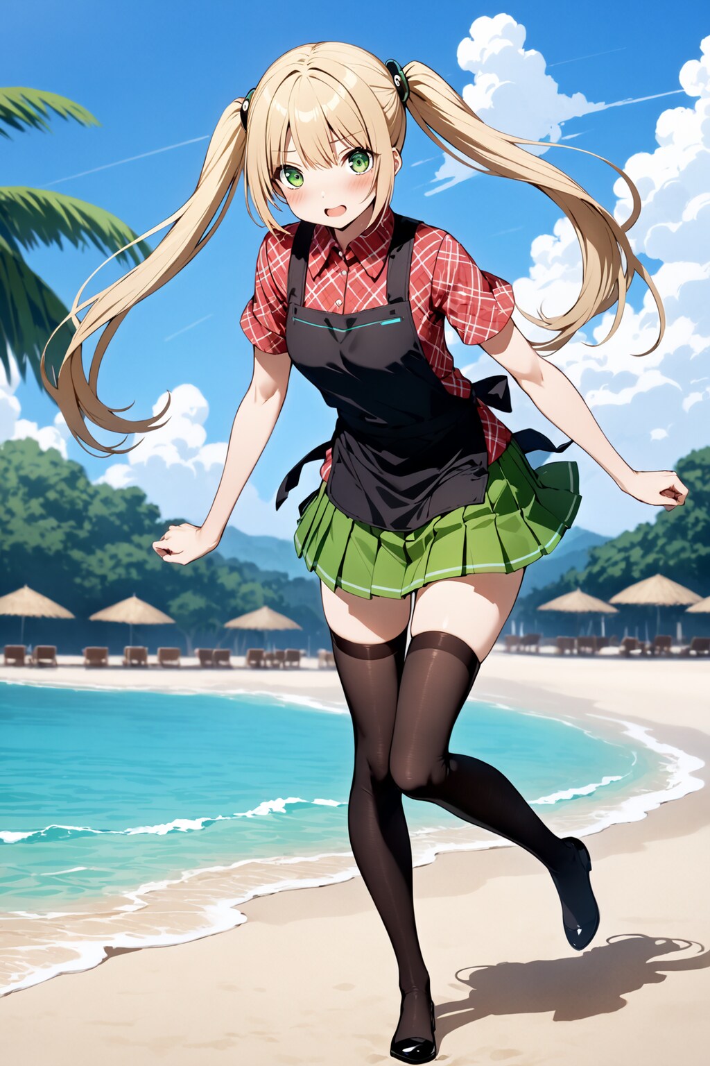 ビーチのつくもたん