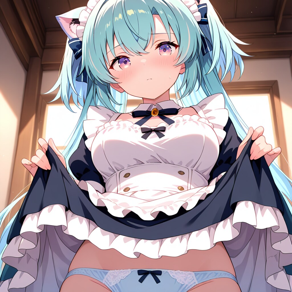 パンツばかり見ないでもっと私を見てください ご主人様