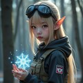 人族の支援を受けるエルフ軍の少女たち④「人族から譲り受けた武器も矢が尽きてしまった…。私達に残されたのはエルフの秘法のみ…。」 2枚目