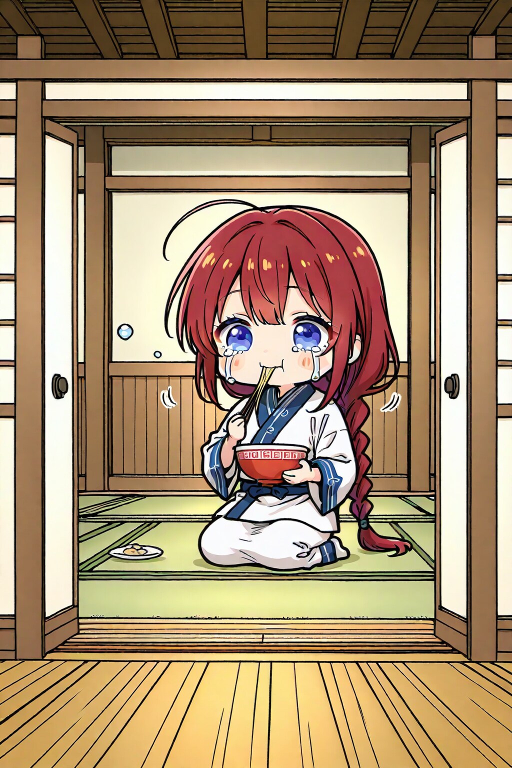 コロボックル達はラーメンを食べる！