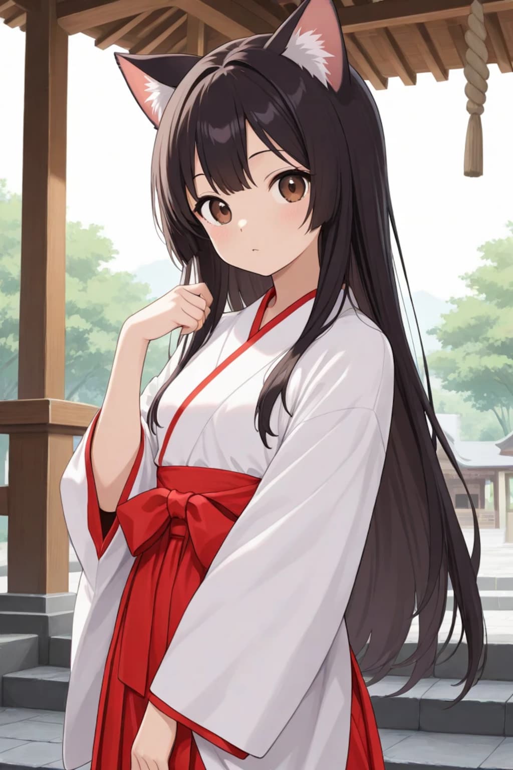 虎鼠神社ケモ耳