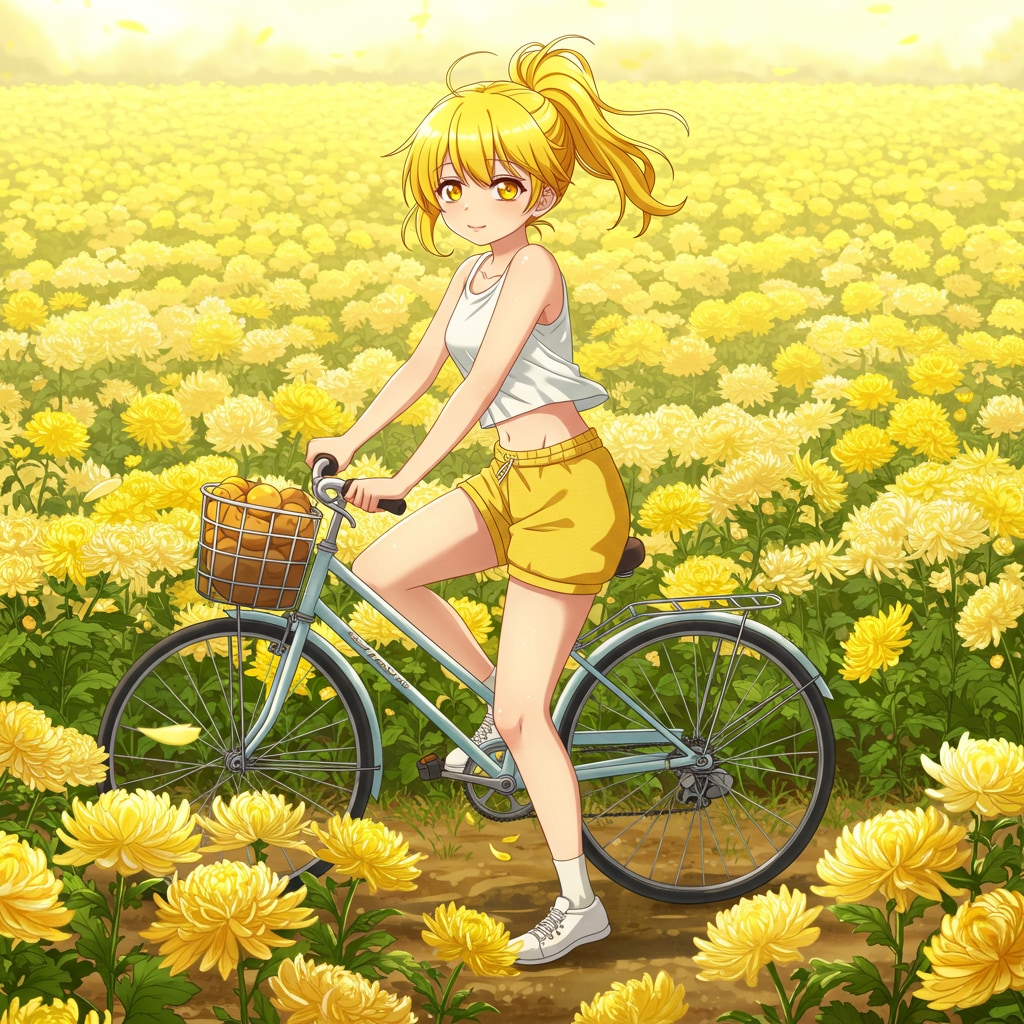 菊花サイクリング