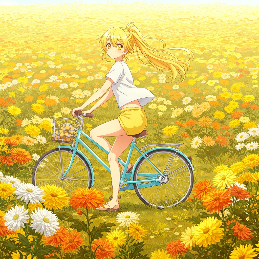 菊花サイクリング