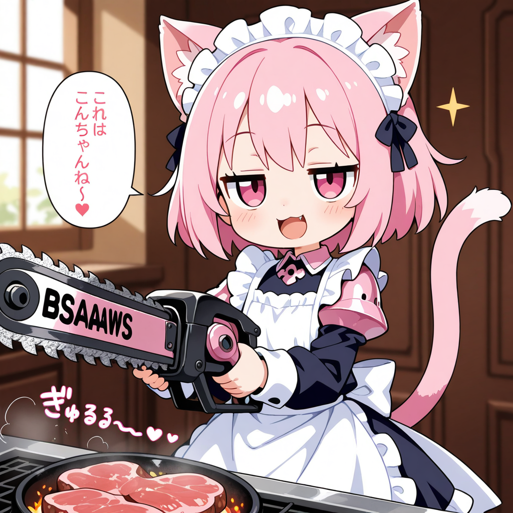 さぁ、御主人さみゃに美味しい料理を作るにゃ！！ | の人気AIイラスト・グラビア
