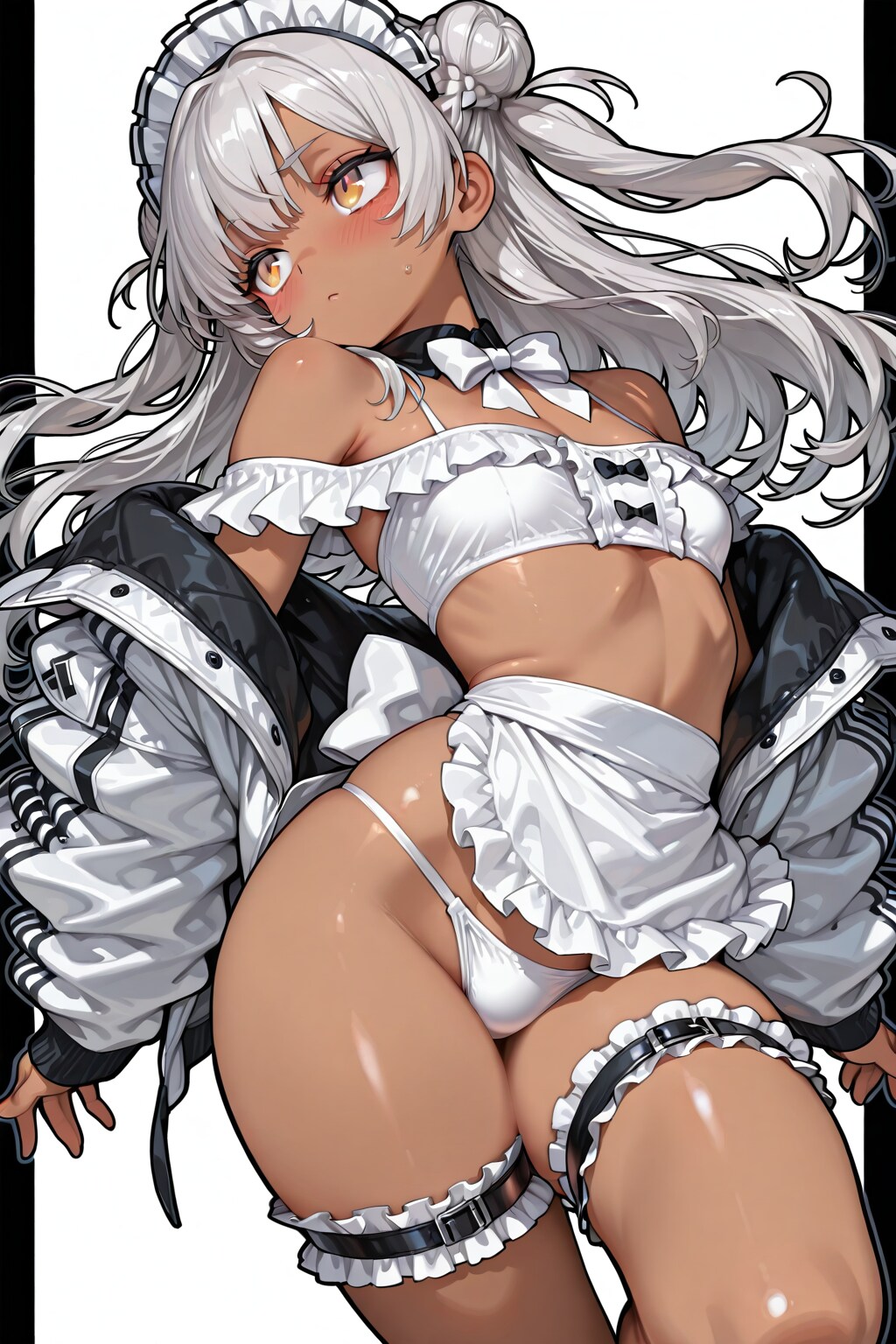 白ビキニメイド(ECHIDNA)
