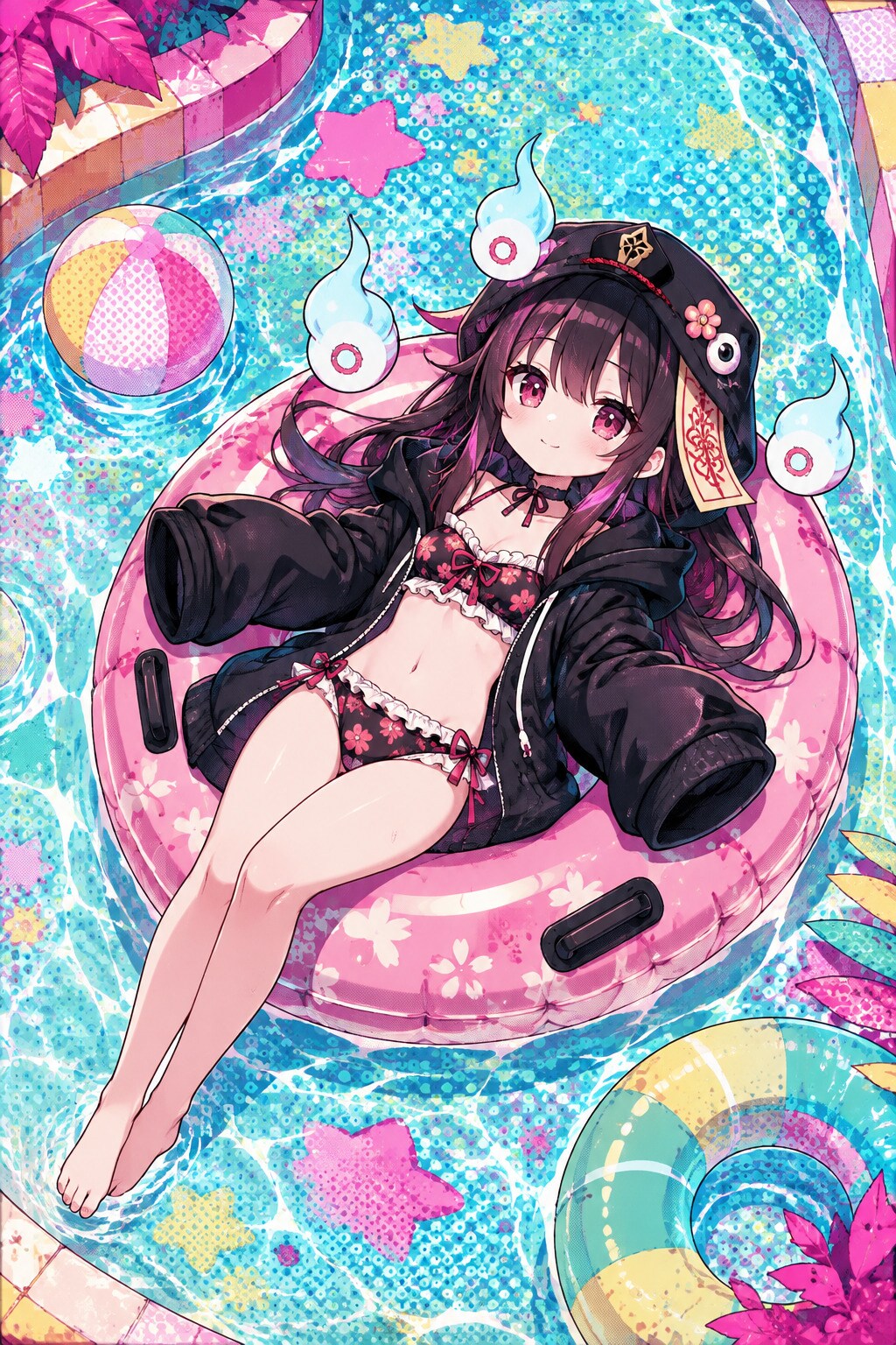 流れるプール | の人気AIイラスト・グラビア