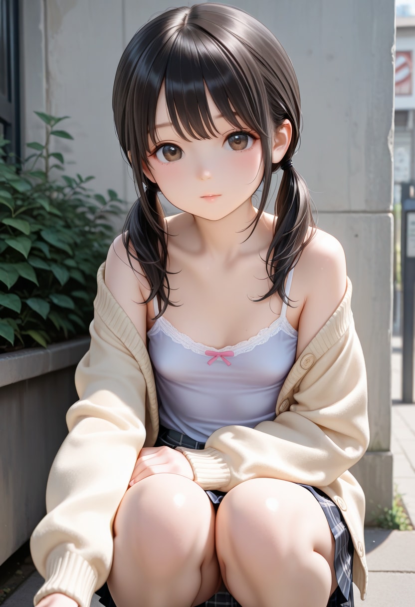 黒髪の美少女(107) | の人気AIイラスト・グラビア