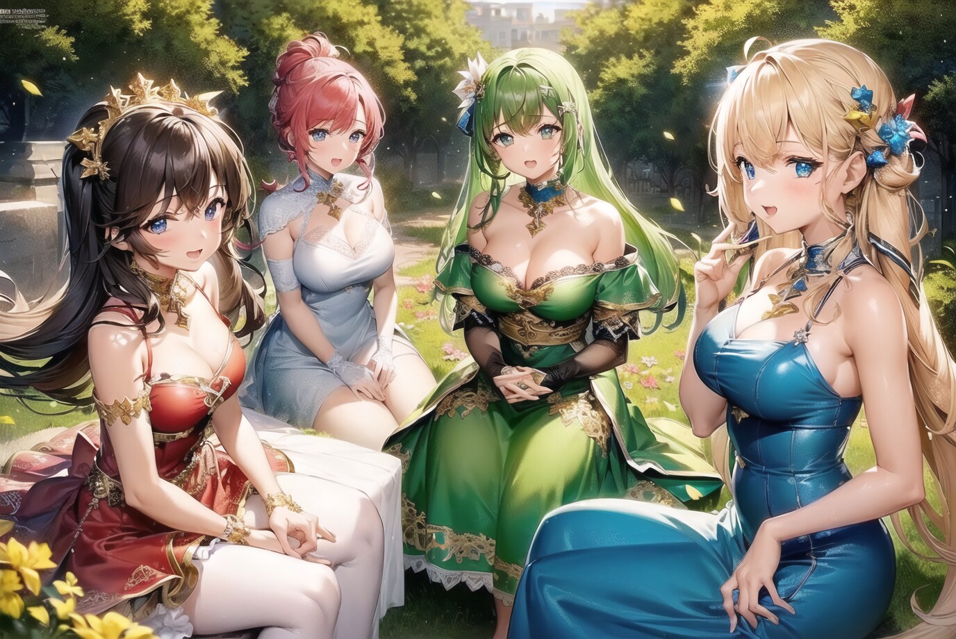 Four Season Girls No.1