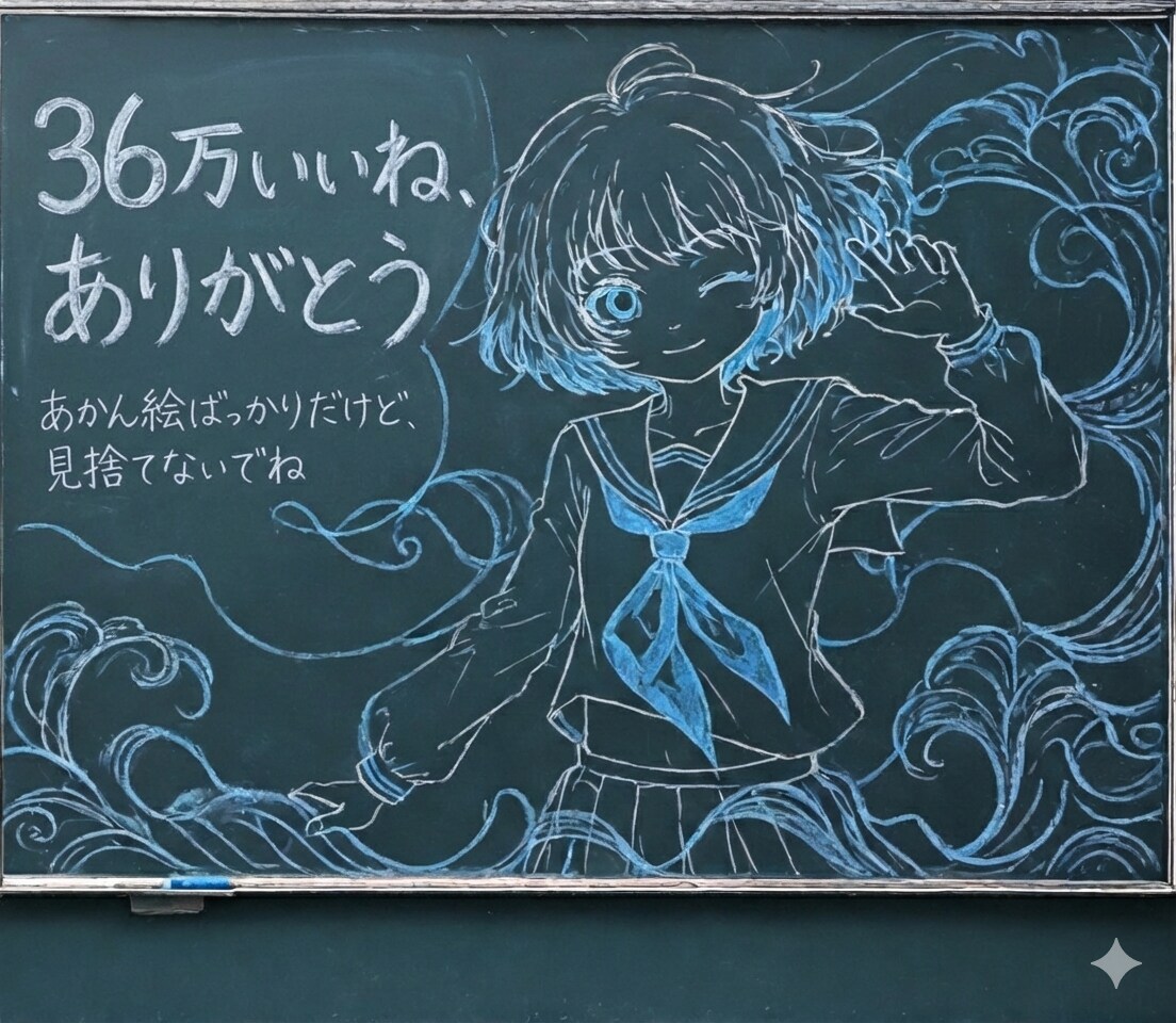 36万いいね、ありがとう