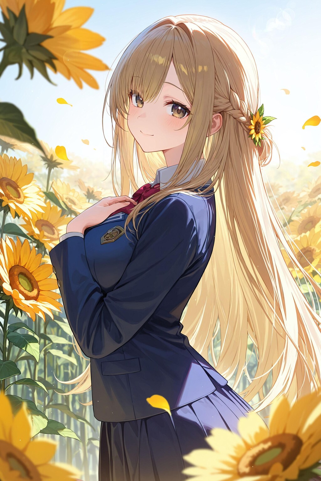 異世界学園の少女さん