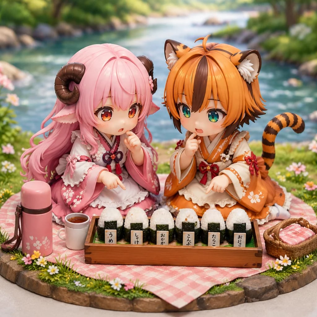 どれから食べる？