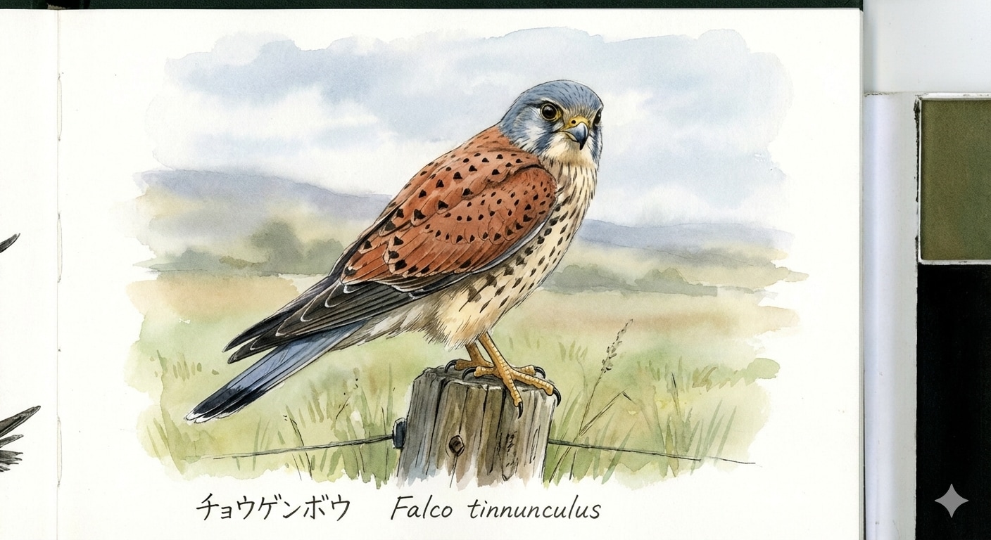 鳥(水彩画)(Gemini)(48) | の人気AIイラスト・グラビア