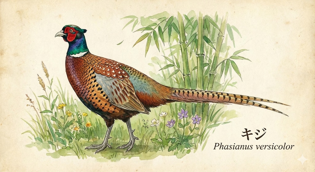 鳥(水彩画)(Gemini)(48)