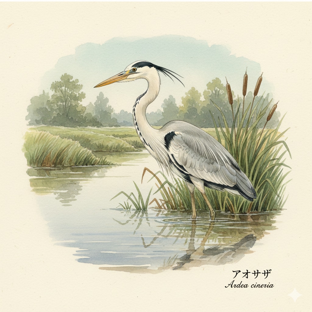 鳥(水彩画)(Gemini)(48)