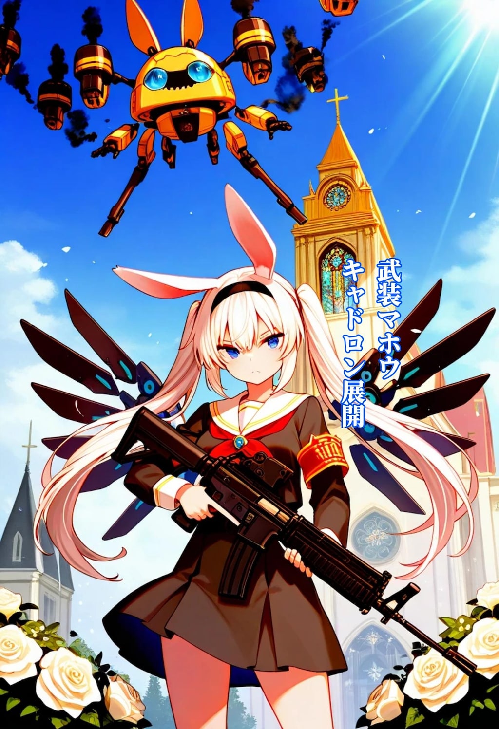 扉命アリス 『聖ニャリスト学園 不亜威英類部ー対破武覇学園戦ー』【ニャンノ世界】