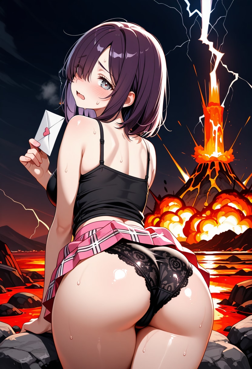 エクストリーム愛の告白とパンチラ